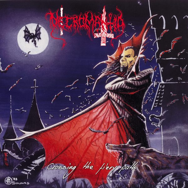 Necromantia crossing the fiery path