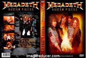 Megadeth rusted pieces dvd - Metalshop מטאלשופ