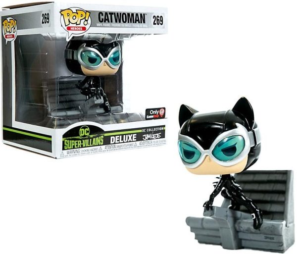 cat woman deluxe funko pop