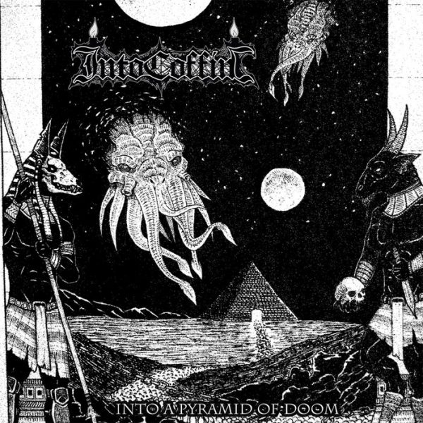 into coffin into a pyramid of doom