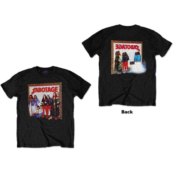 BLACK SABBATH  SABOTAGE (BACK PRINT)