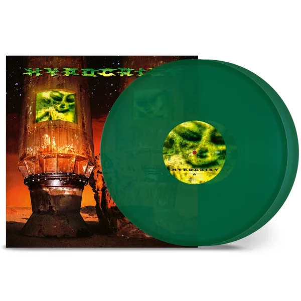 hypocrisy hypocrisy transparent green vinyl