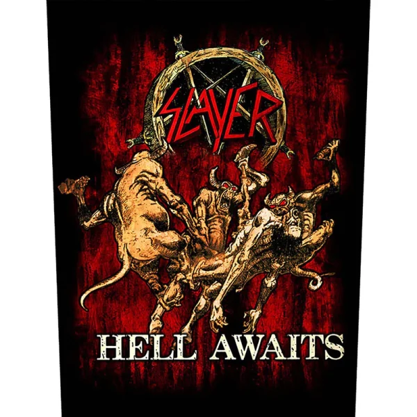 slayer hell awaits back patch