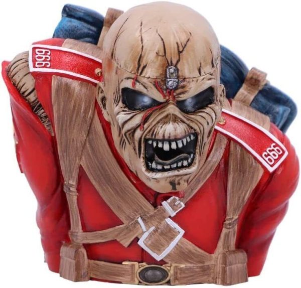 iron maiden - the trooper bust box small