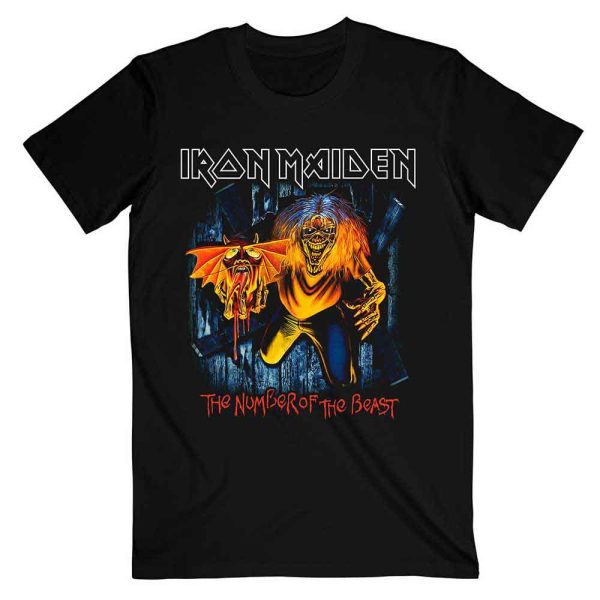 Iron Maiden - Number Of The Beast Eddie Panel Burst
