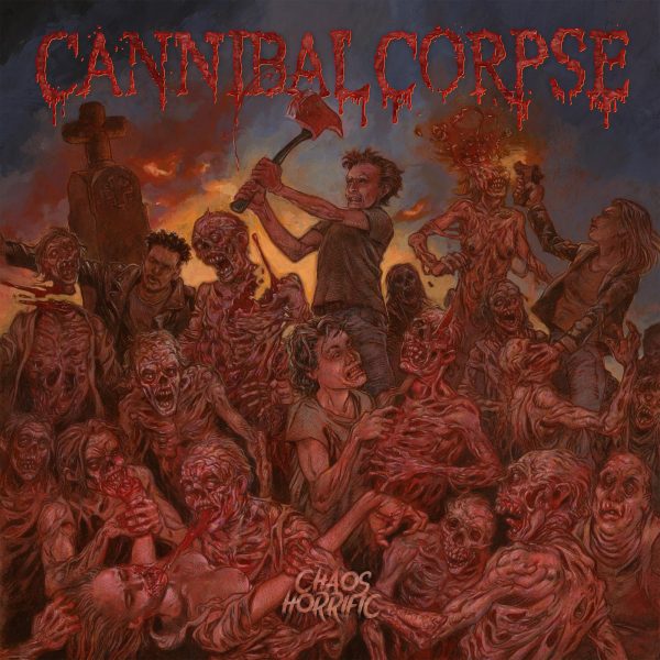 cannibal corpse - chaos horrific black vinyl