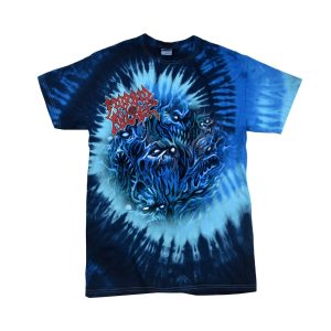 Morbid Angel - Altars Blue Tie Dye T-Shirt