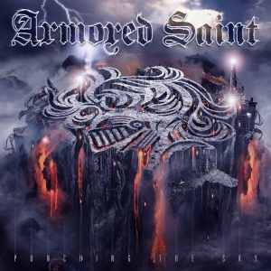 Armored Saint ‎– Punching The Sky White With Purple & Red Splatter