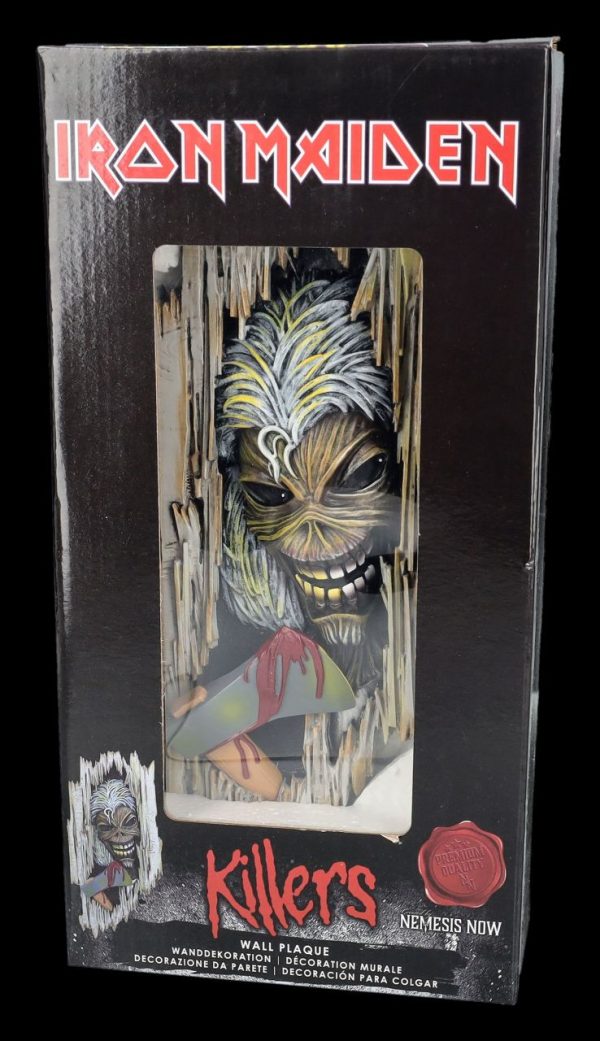 ⁦Iron Maiden - Killers wall plaque⁩ – תמונה ⁦3⁩
