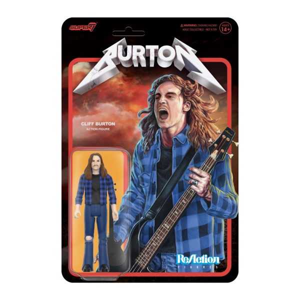 Metallica - Cliff Burton Reaction Figure