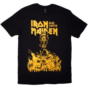 Iron Maiden - 1975 Holy Smoke Jumbo Yellow