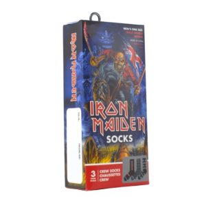 Iron Maiden Socks 3 Pack In Gift Box (One Size)
