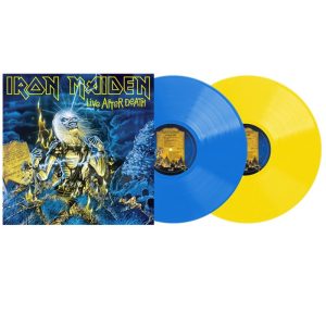 Iron Maiden – Live After Death 40th anniversary, Blue & Yellow LP