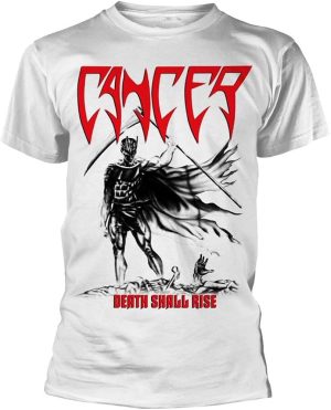 CANCER - DEATH SHALL RISE (WHITE)