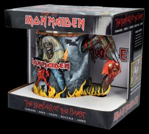 IRON MAIDEN - THE NUMBER OF THE BEAST TANKARD