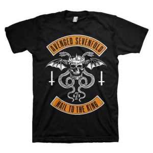 Avenged Sevenfold Unisex T-Shirt: Hail to the King (Black)
