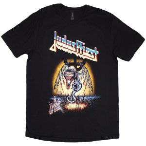 Judas Priest Unisex T-Shirt: Touch of Evil (Black)
