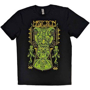 Mastodon Unisex T-Shirt: Devil on Black (Black)
