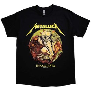 Metallica Unisex T-Shirt: Inamorata (Black)
