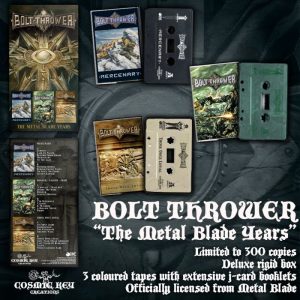 Bolt Thrower - The Metal Blade Years 3x Tape Boxset