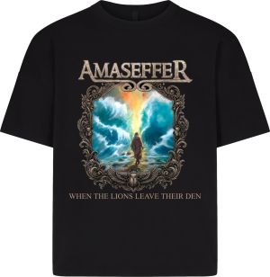 Black Oversize T shirt – When The Lions