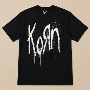 Korn Unisex T-Shirt: Still A Freak (Black) (Back Print)