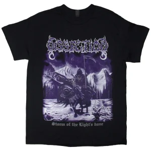 Dissection Unisex T-Shirt: Storm Of The Light's Bane (Black) (Back Print)